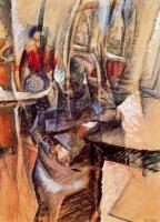 Umberto Boccioni - Interior with Two Female Figures